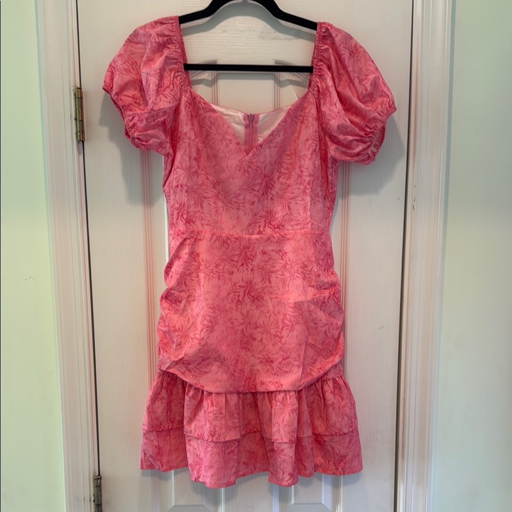 Pink Floral Women’s Dress